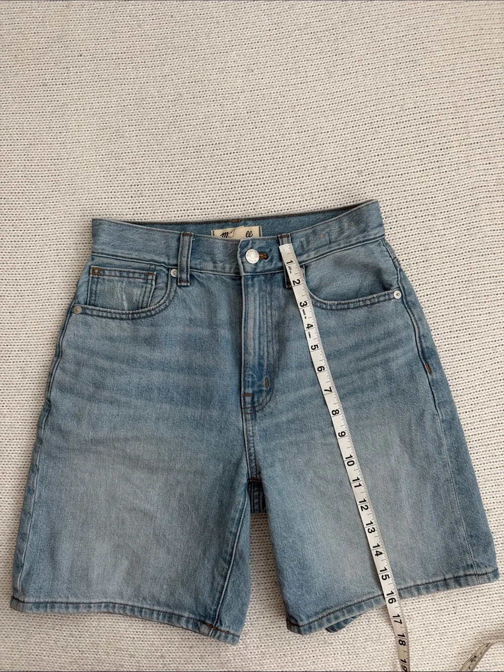 Madewell Baggy Jean Shorts Size 23